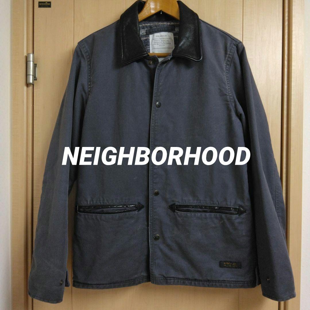 希少・超美品】NEIGHBORHOOD デッキジャケット M 本革 （Black