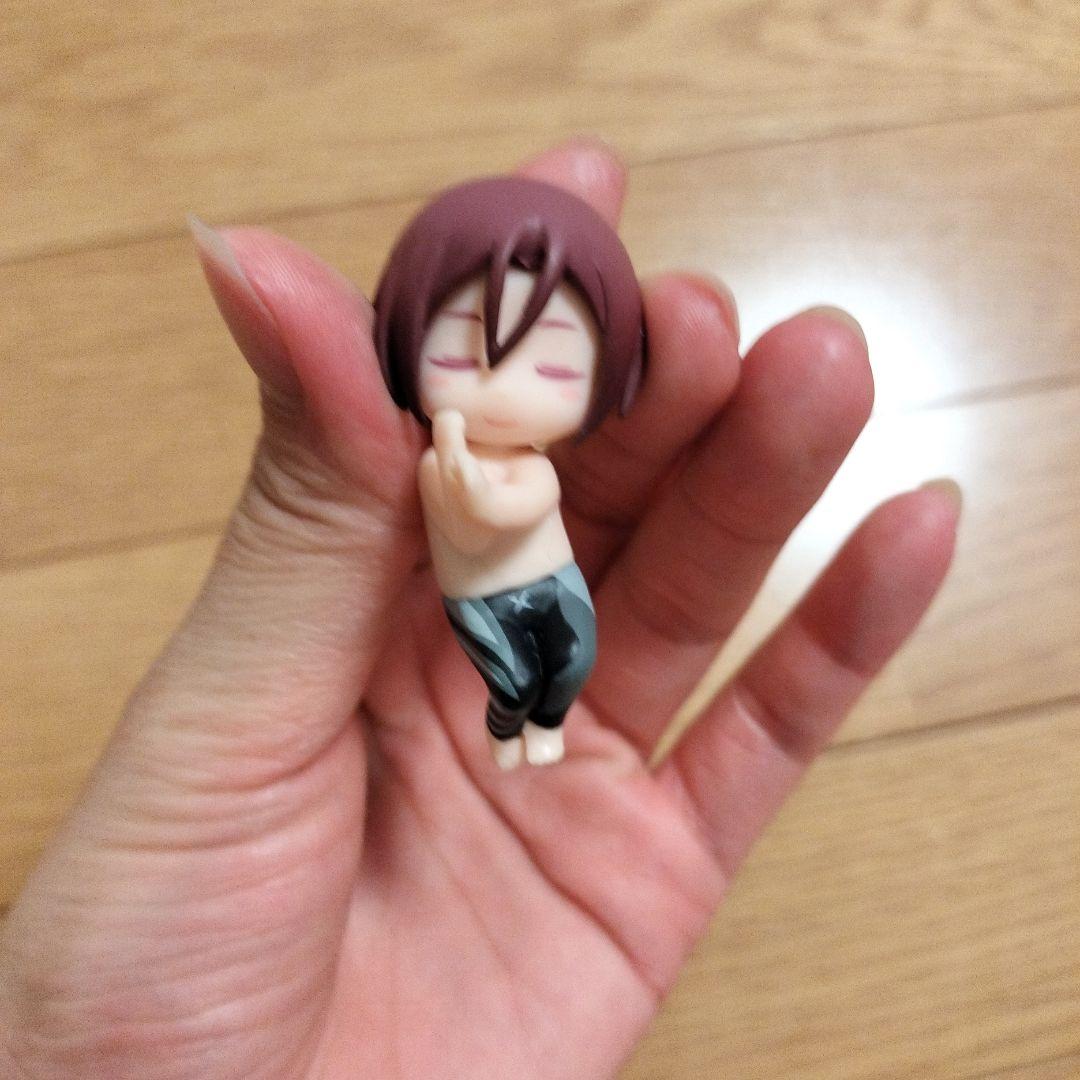 Free ! 松岡凛フィギュア2個セット(ハイ・スピード特典コースター付き) Amazon.co.jp: ? Free ハイスピード 入場特典 コースター 凛