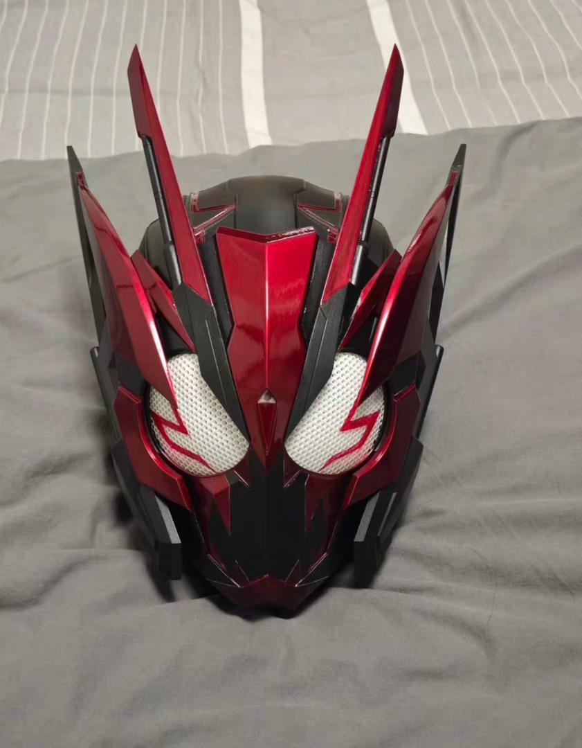 【美品】【未使用】マスク　アトラク　コスプレ　仮面ライダー 1/1プロップ 美品】【未使用】マスク アトラク コスプレ 仮面ライダー 1/1