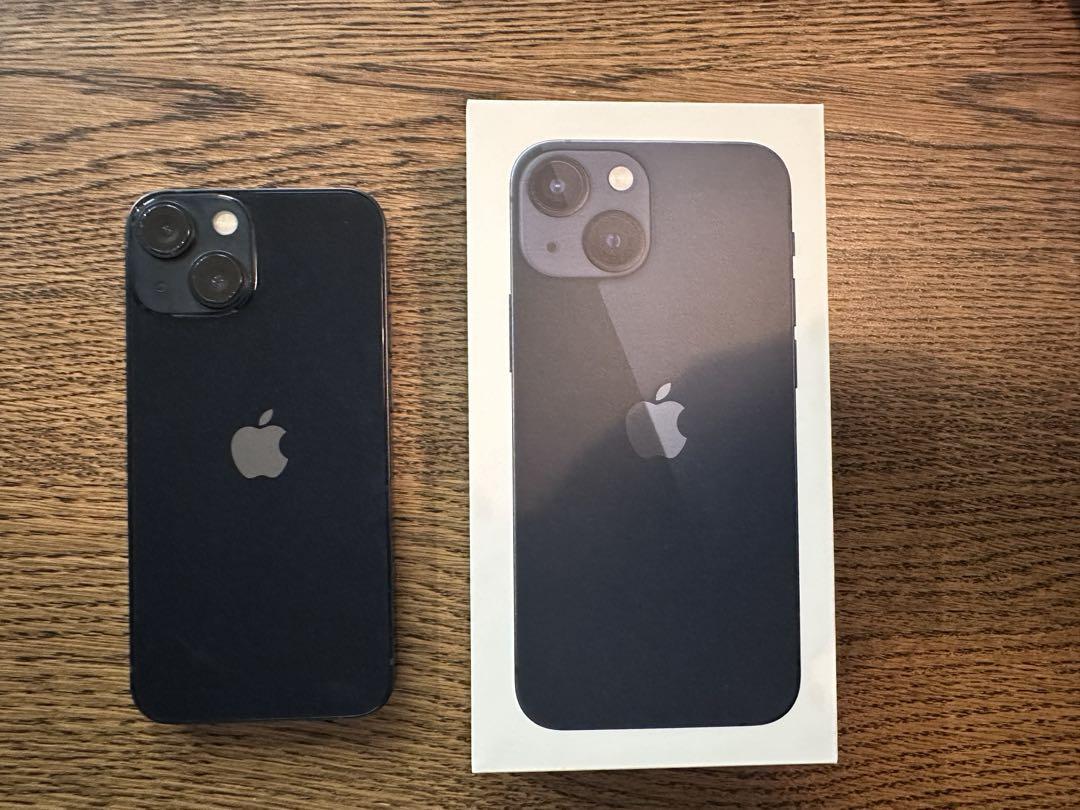Apple iPhone 13 miniミッドナイト 本体 箱付き みたぞのさん専用iPhone 13 mini 本体 apple ミッドナイト
