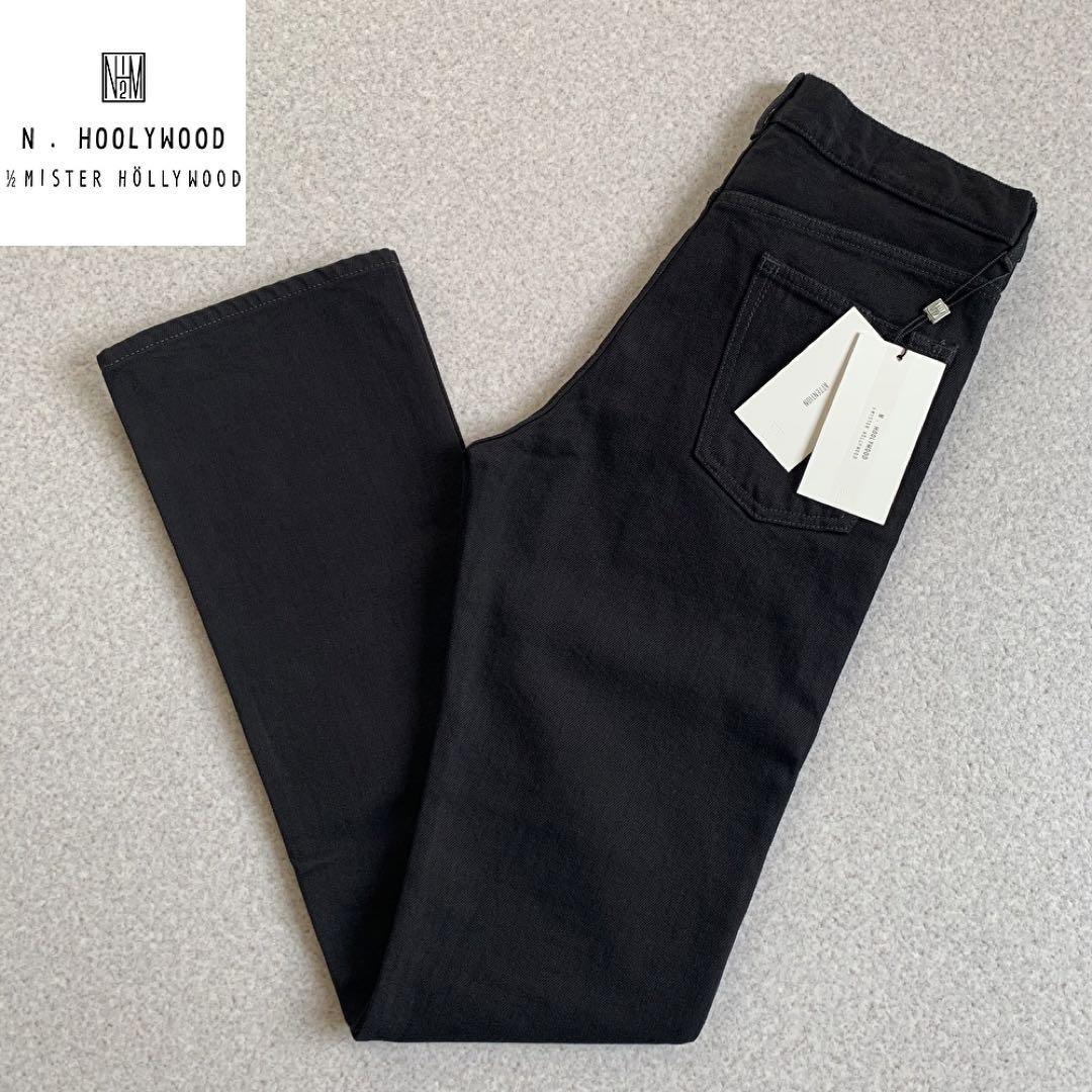 N.HOOLYWOOD コンパイル ブラック デニム ジーンズ 38 M 新品 N.HOOLYWOOD COMPILE ジーンズ DENIM PANTS メンズ : ZOZOTOWN