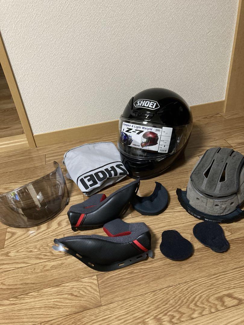 SHOEI マットブラック　Mサイズ Webike | SHOEI ショウエイ Z-7［ゼット-セブン マットブラック