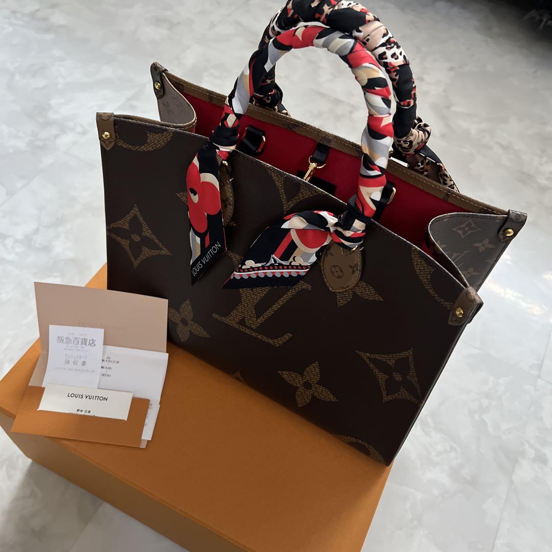 LOUIS VUITTON オンザゴー MM （オンザゴー MM バイカラー