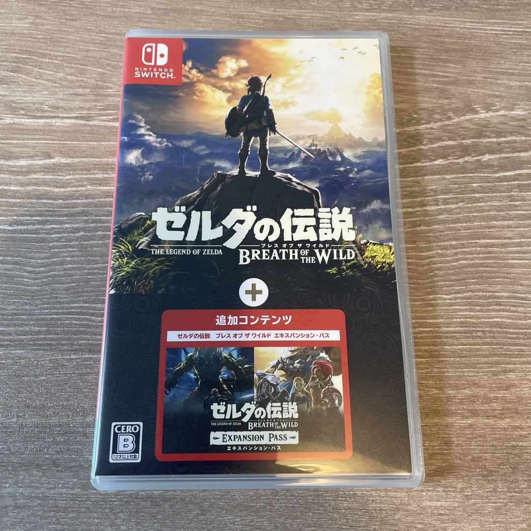 送料込み：ゼルダの伝説ブレワイ＋エキスパンションパス ゼルダの伝説 ブレス オブ ザ ワイルド エキスパンション・パス