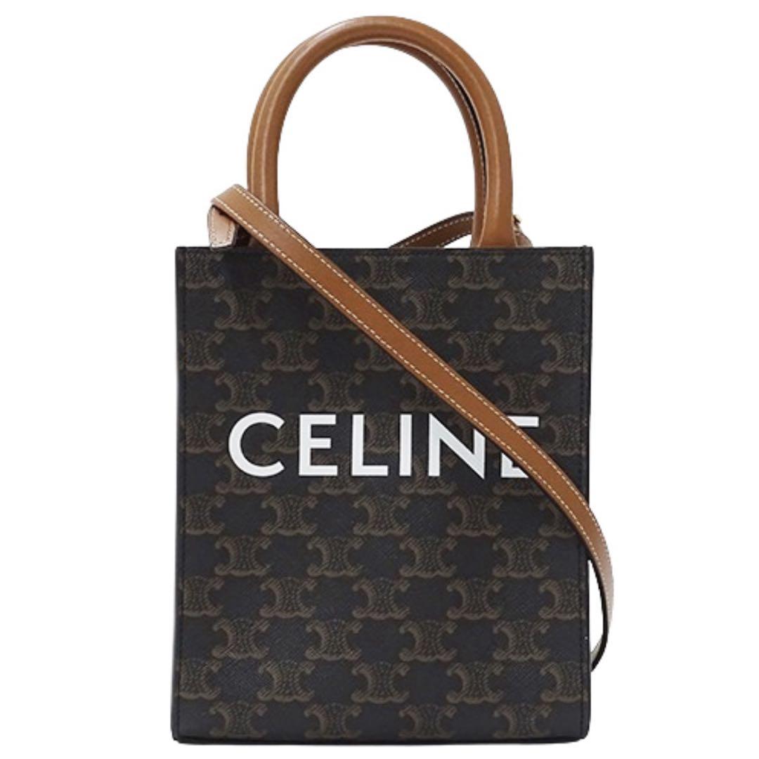 CELINE ショルダーバッグ トリオンフキャンバス 2way 10L272FSQ CELINE ショルダーバッグ トリオンフキャンバス 2way 10L272FSQ