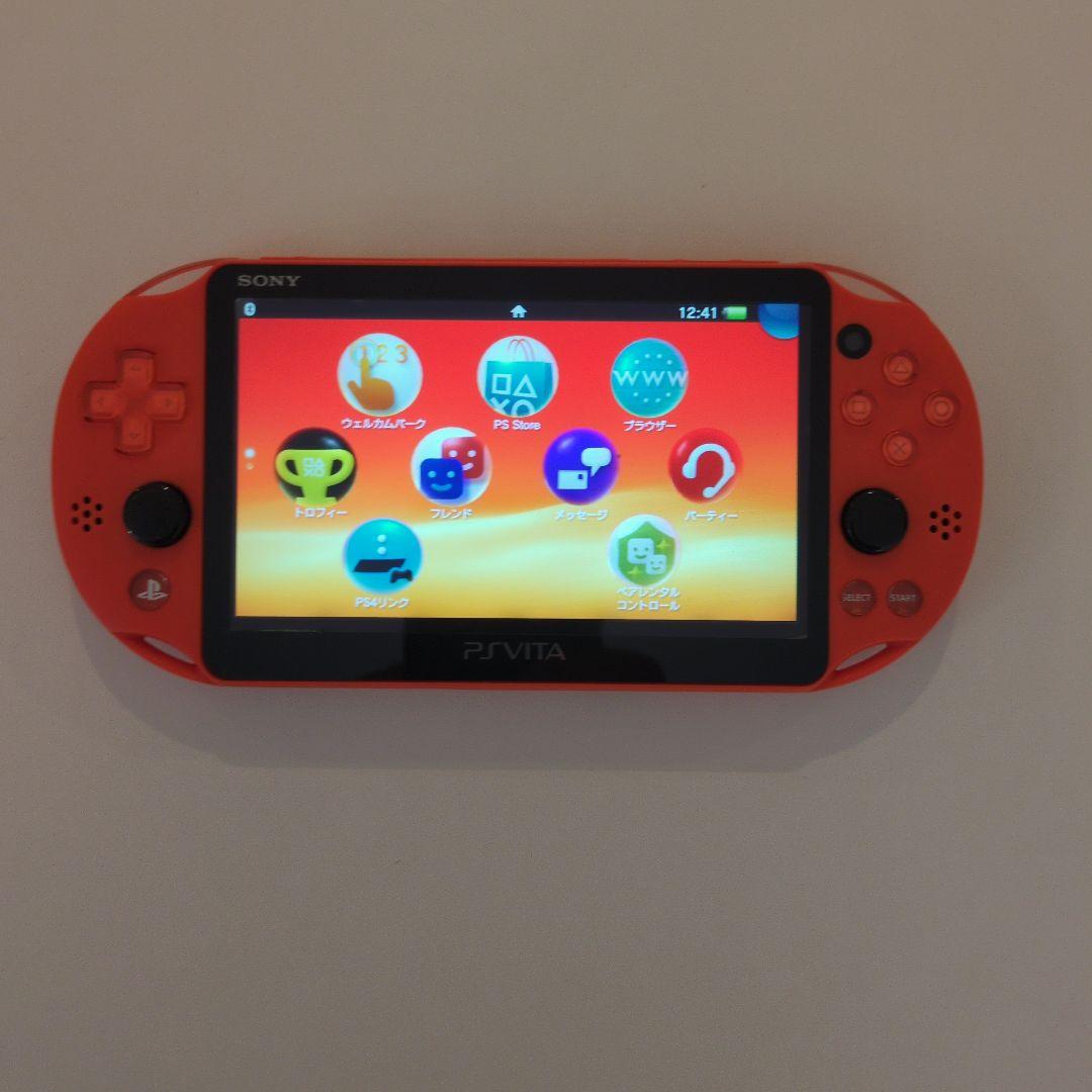 PS Vita PCH-2000 ネオンオレンジ / ソフトセット（PlayStation