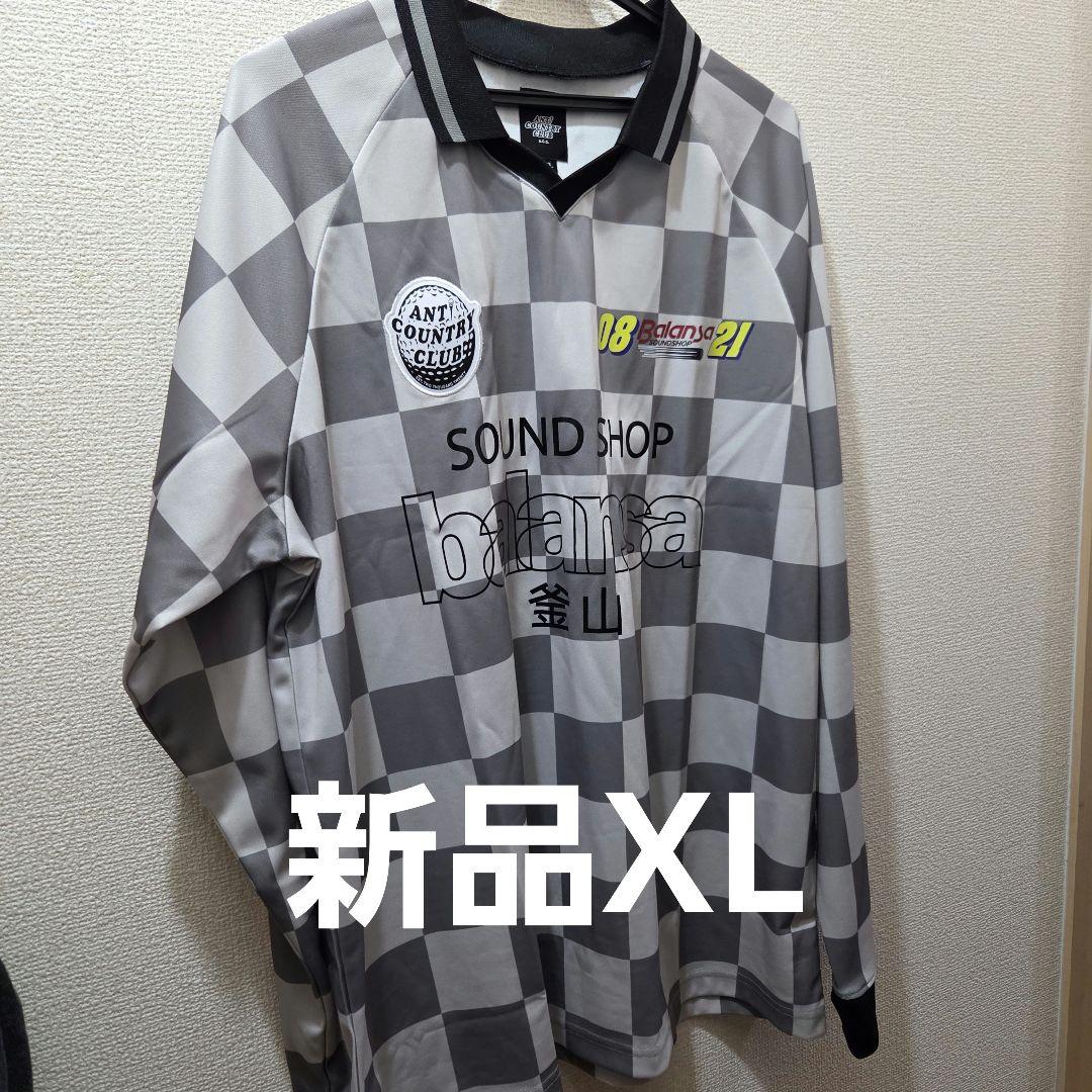 【新品】ANTI COUNTRY CLUB balansa XL ゲームシャツ 新品】ANTI COUNTRY CLUB balansa XL ゲームシャツ（BALANSA）