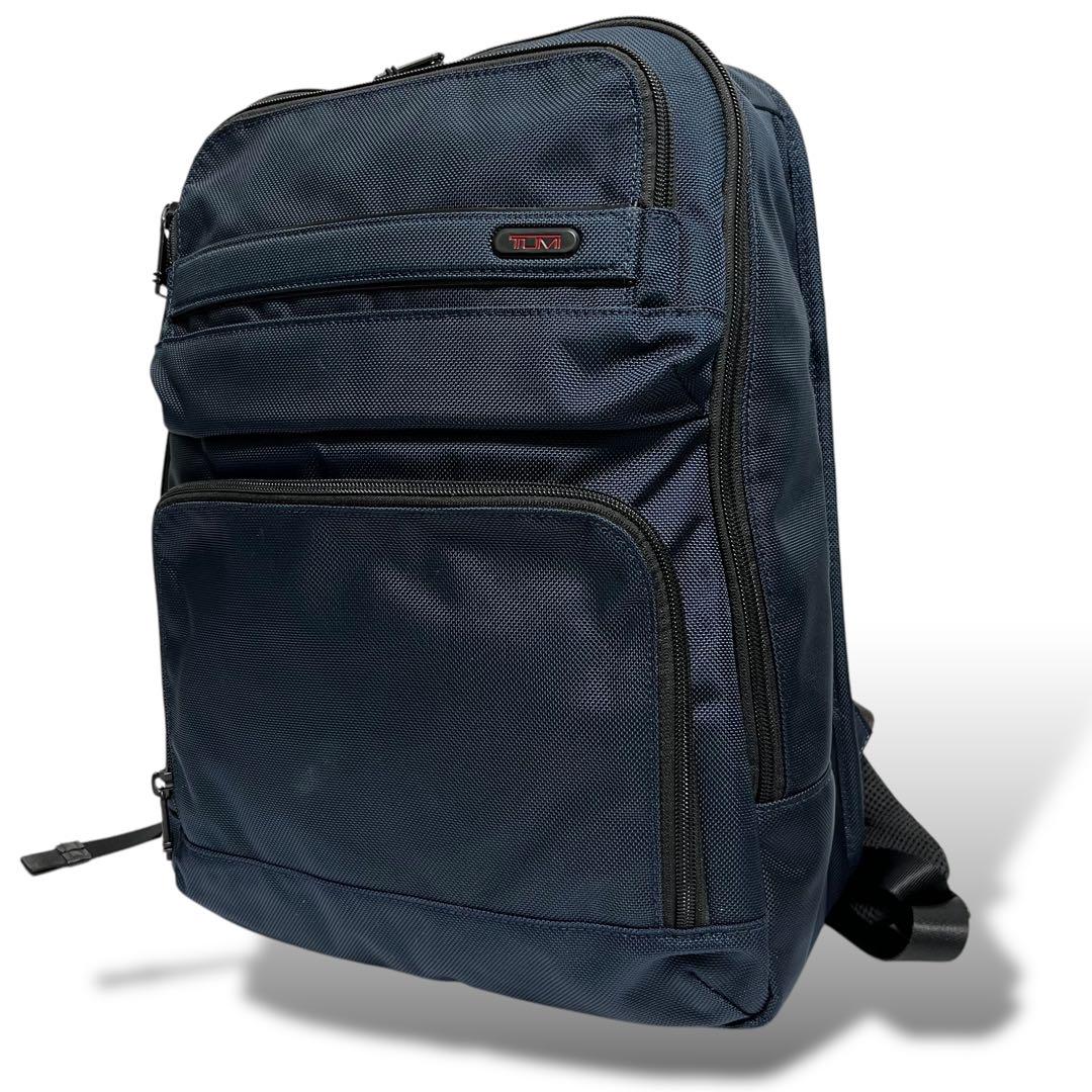 トゥミ TUMI ネイビーコンパクトキャリーオン バックパック リュックサック TUMI 最大42%☆7/29から 正規品5年保証 トゥミ リュック
