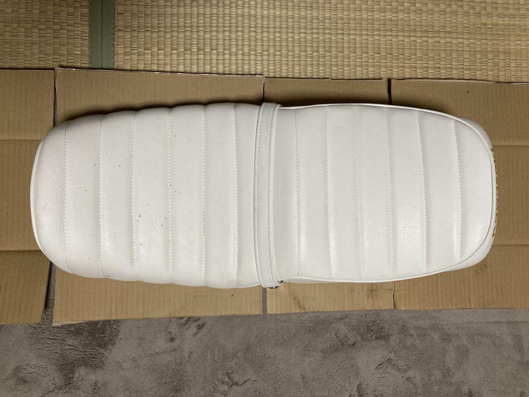 Kawasaki Z250FT用　ホワイトシート Kawasaki Z250FT用 ホワイトシート （KAWASAKI Z250FT フレーム