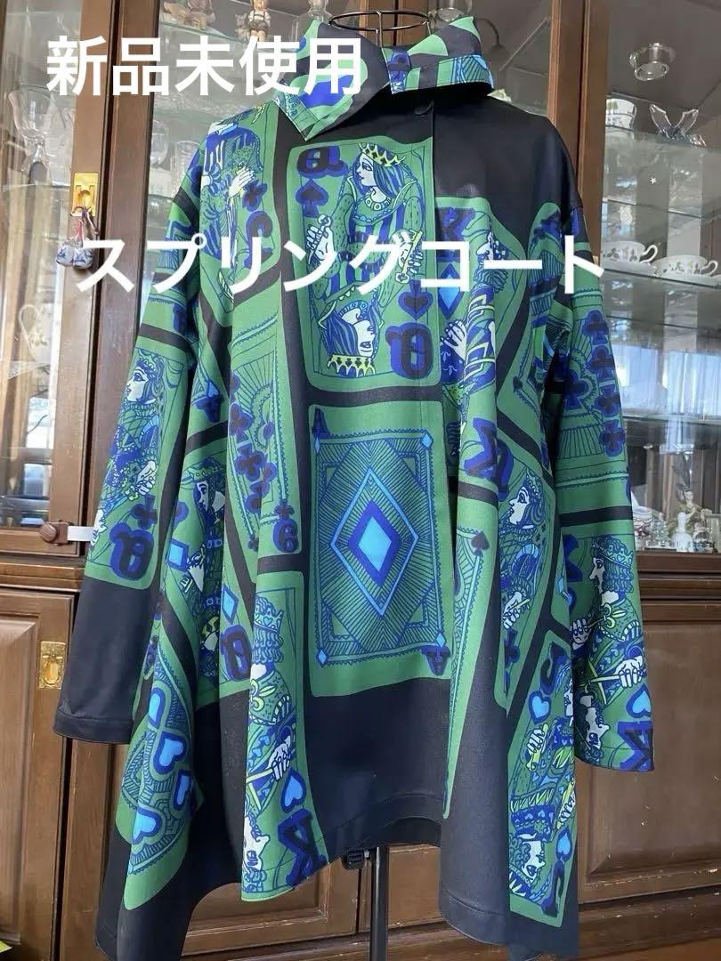 Tokukoトランプ柄コート Tokukoトランプ柄コート レディース