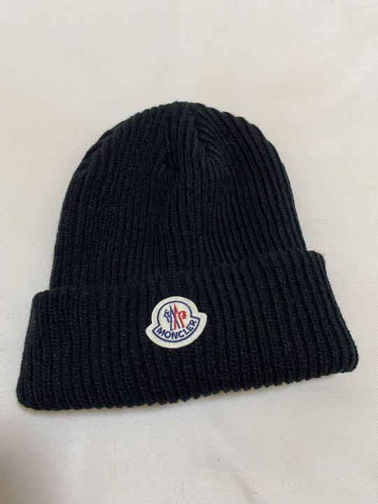 ギフトにも♪【MONCLER】24AW ロゴ付き ウールビーニー SAN SAN GEAR - 【24AW】ロゴ ビーニー / LOGO BEANIE / ライト