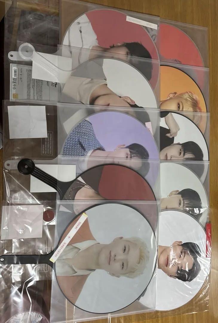 在庫ラスト　SEVENTEEN ホシ　うちわ　ピケット　まとめ売り　未開封　3 SEVENTEEN ホシ うちわ ピケット まとめ売り 未開封 2 （感謝の