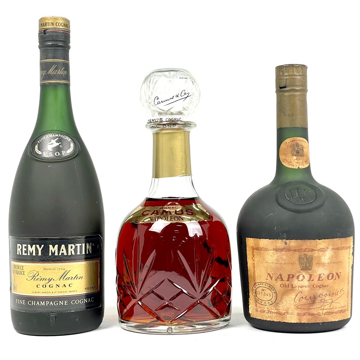 3本 レミーマルタン カミュ クルボアジェ コニャック 700ml