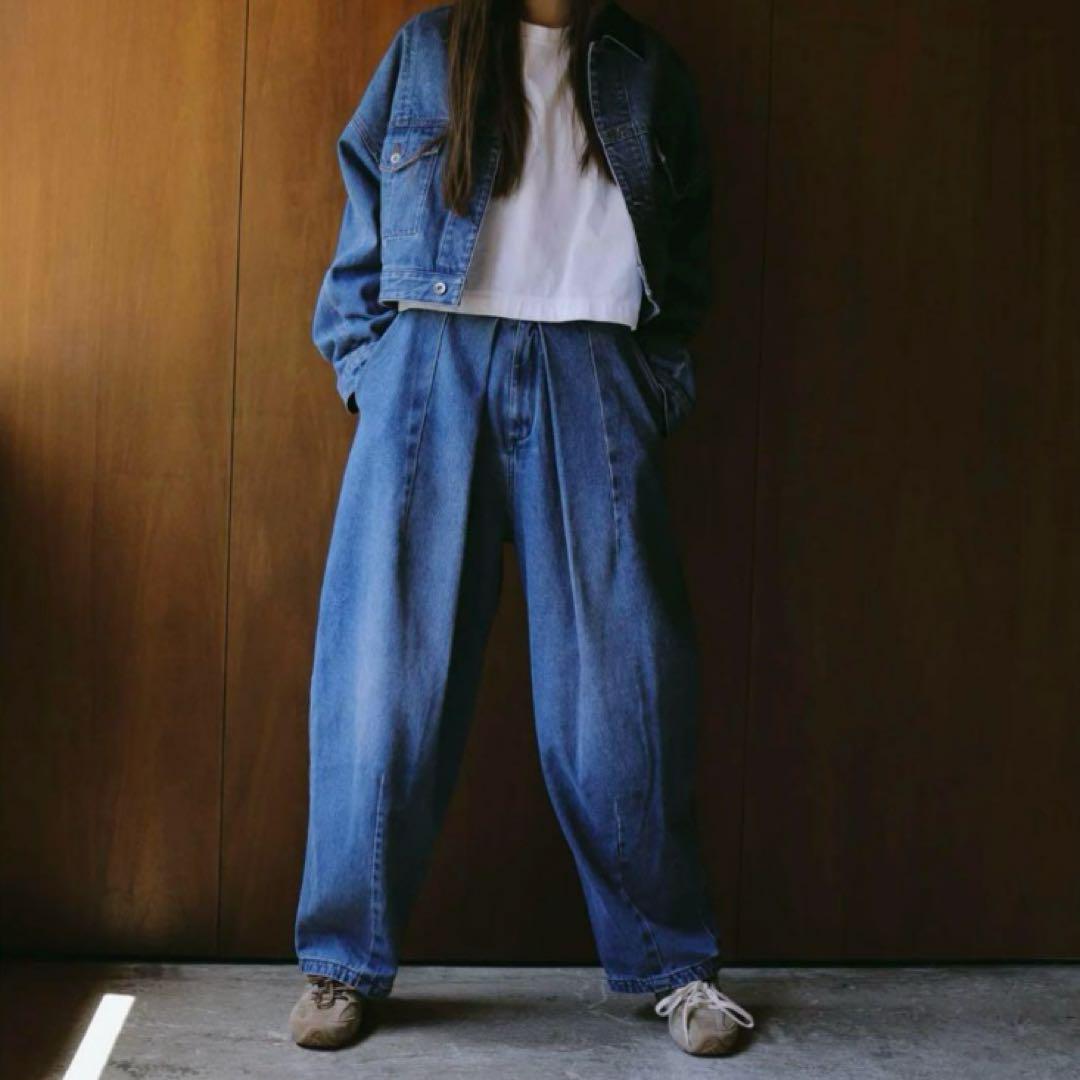 LOHEN デニムパンツ 38 タグ付き LOHEN デニムパンツ 38 ローヘン （lohen デニム38）