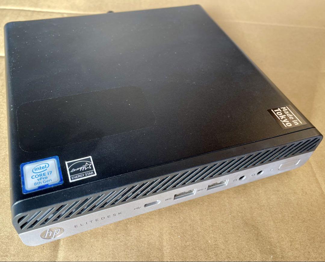 raguさま用 HP EliteDesk 800 G4 i7 OS メモリなし raguさま用 HP EliteDesk 800 G4 i7 くねっ OS メモリなし