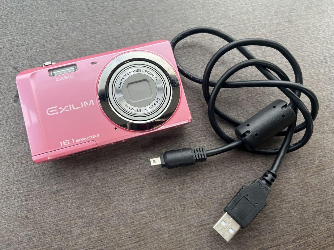 CASIO EXILIM EX-ZS6PK デジカメ（美品】CASIO EXILIM EX-ZS6PK
