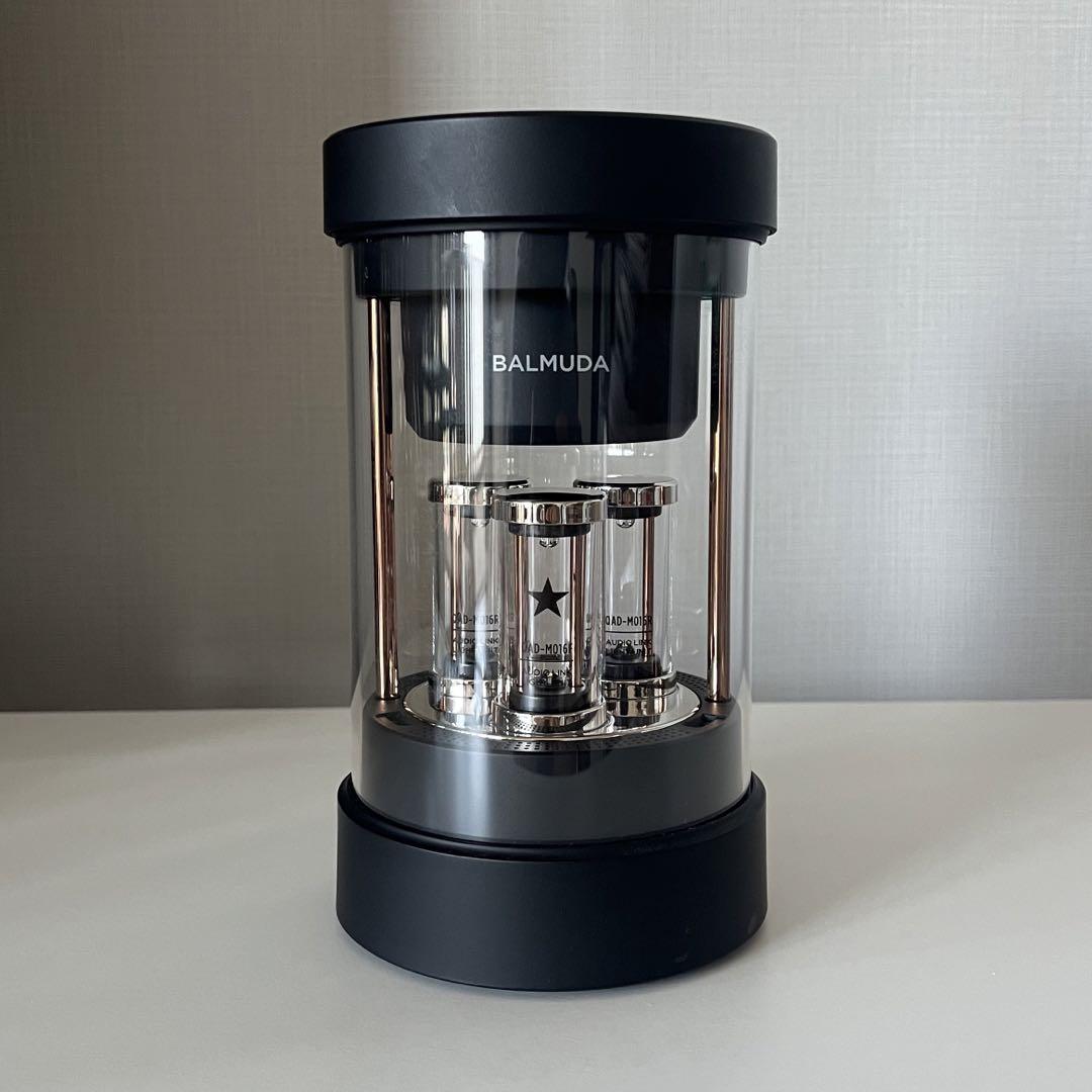 美品】BALMUDA M01A BLACK バルミューダ ワイヤレススピーカー
