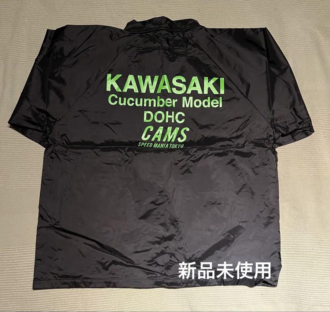 challenger × sams cams KAWASAKI コーチジャケット（SAMS/ 今日