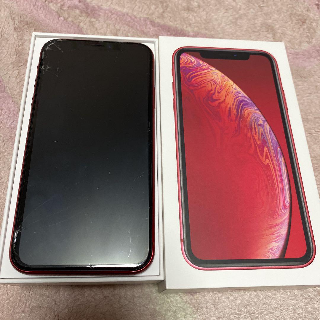 iPhoneXR 10 RED 本体 ジャンク iPhone XR 64GB レッド ジャンク - メルカリ