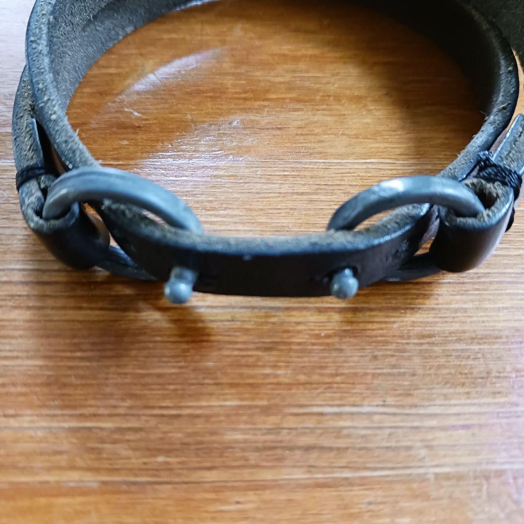Maison Martin Margiela ⑩本人期レザーブレスレット（Maison