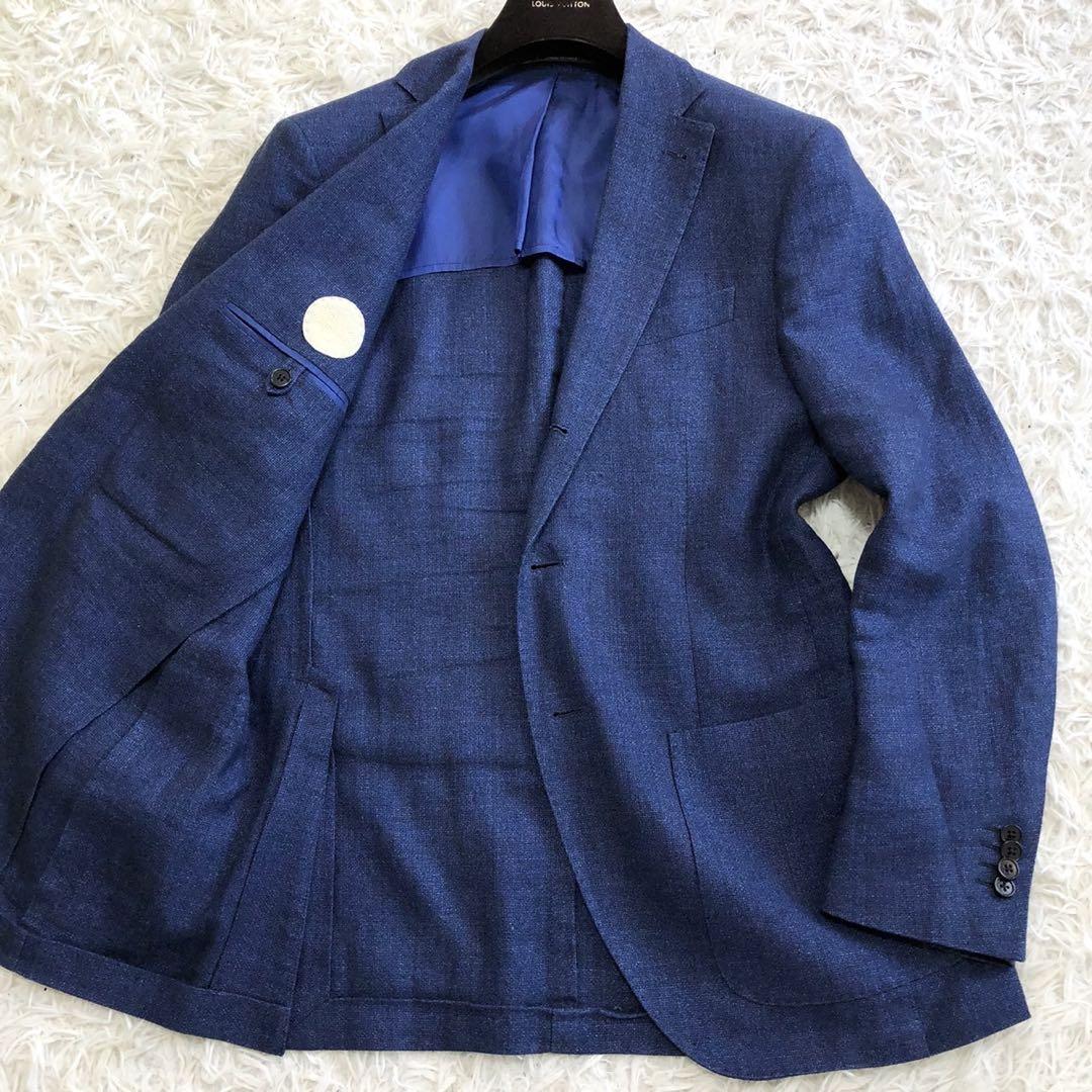 極美品✨Sartoria Cantarelli リネン テーラードジャケット 極美品✨Sartoria Cantarelli リネン テーラードジャケット