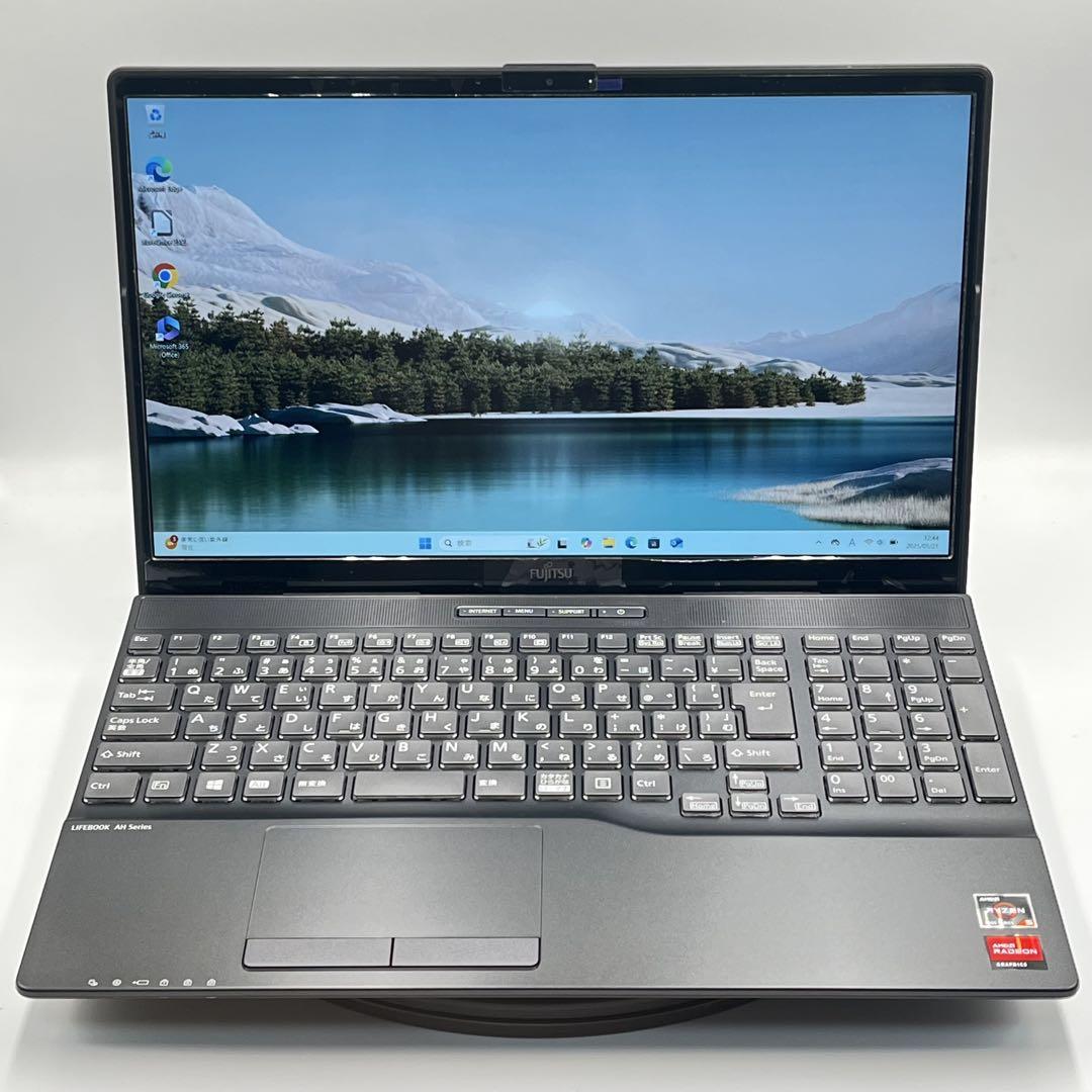 富士通 WAA/J1 Ryzen 5 5500U 16GB windows11 Fujitsu FMV