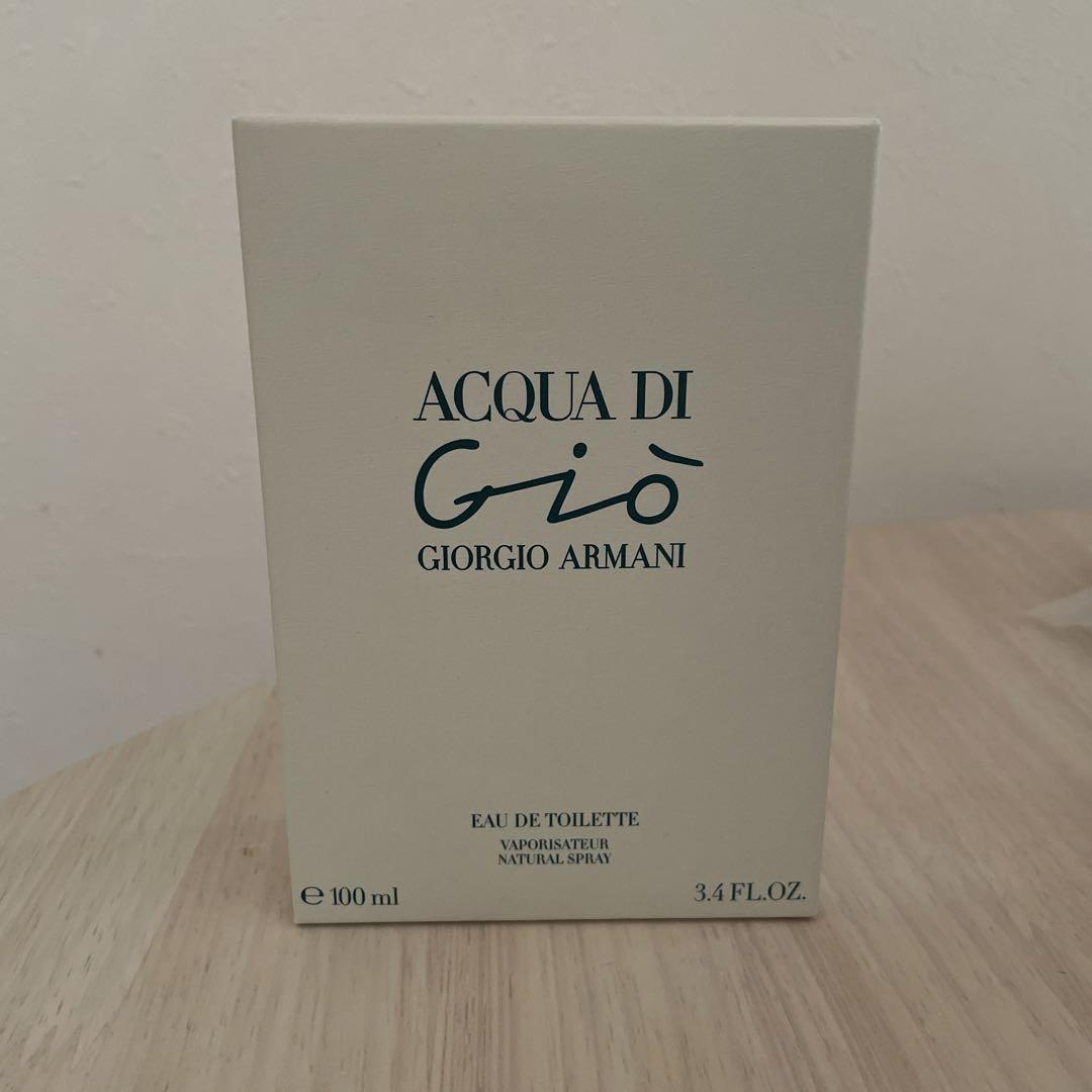 新品未使用】アクアディジオ 100ml （ジョルジオアルマーニ