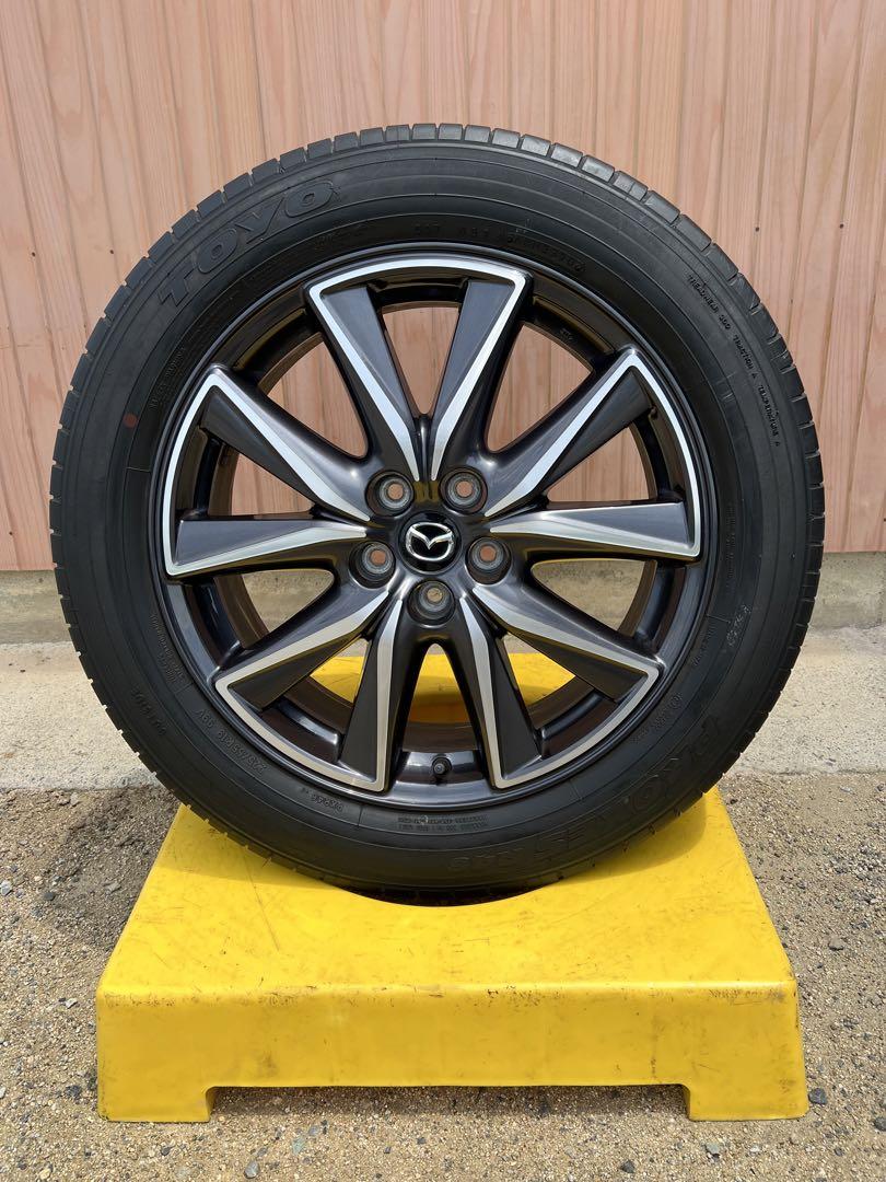 国産 2022年製 225/55R19 1本 マツダ 純正ホイール CX-5