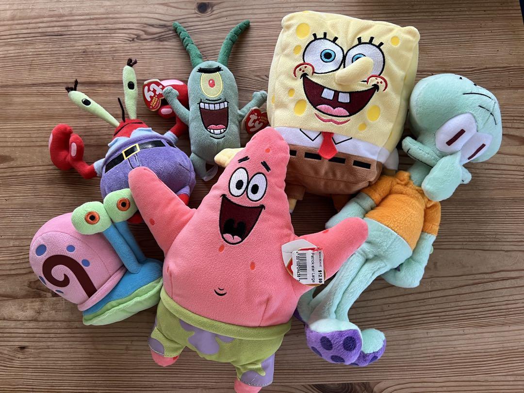 スポンジボブ　Ty ぬいぐるみ　ty スポンジボブ ぬいぐるみ Ty ty spongebob Spongebob