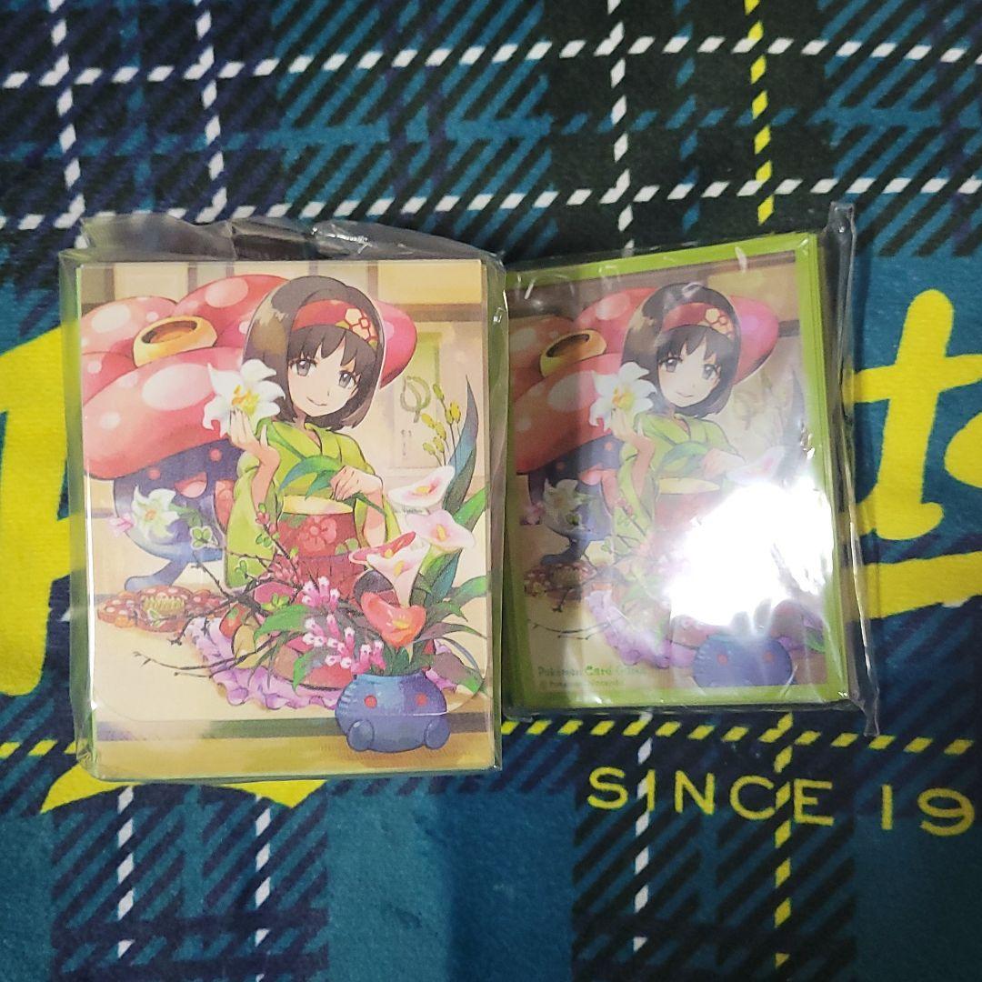 ポケカ 公式 エリカ デッキシールド デッキケース 未開封品