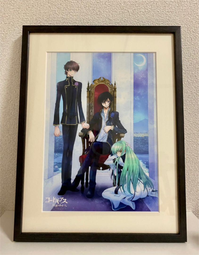 コードギアス　複製原画　ルルーシュ C.C 木村貴宏 コードギアス反逆のルルーシュ 複製原画 木村貴宏 キャラクター