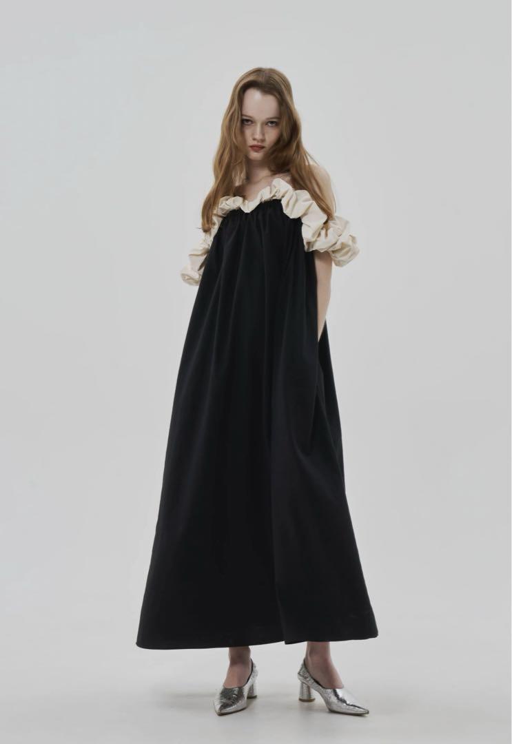 ワンピース THE TOE Erie frills onepiece light blue THE TOE】Erie frills onepiece - メルカリ