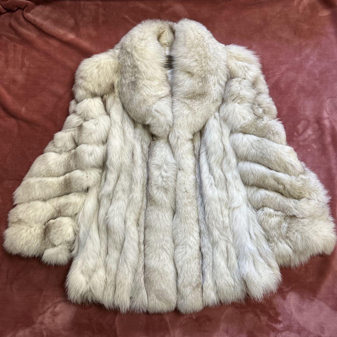 【極美品】お値下げ!サガフォックス ロイヤル 毛皮ファーコート 肉厚 最高級11 極美品】お値下げ!サガフォックス ロイヤル 毛皮ファーコート 肉