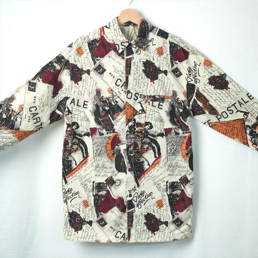ヨーロッパ ヴィンテージ シャツ ユーロ ブラウス レア色 ビンテージ 90s EURO 70s 60s ヴィンテージシャツ 刺繍ブラウス ヨーロッパ D920