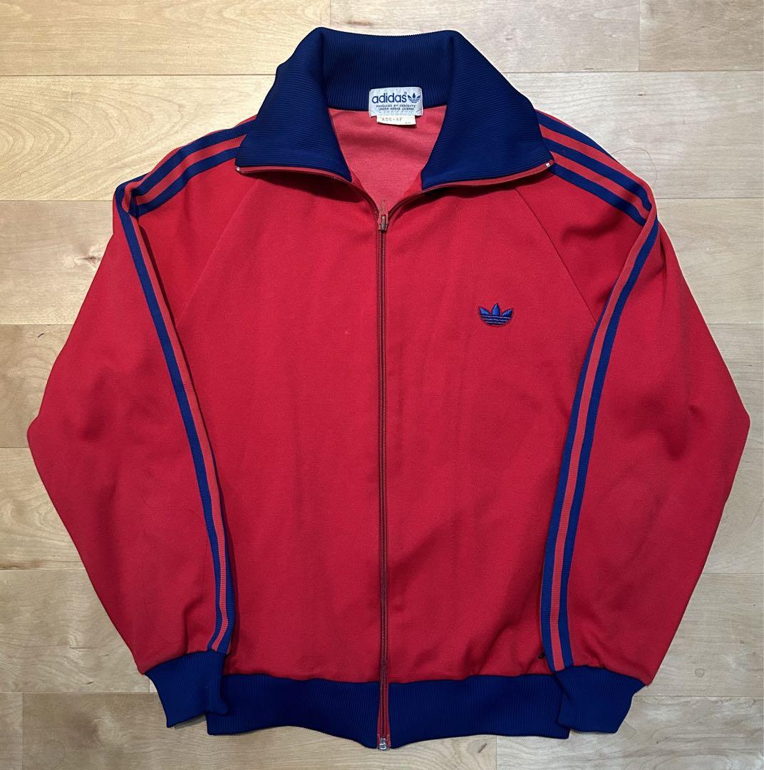 adidas デサント トラックジャケット 80s （希少 size2 80s