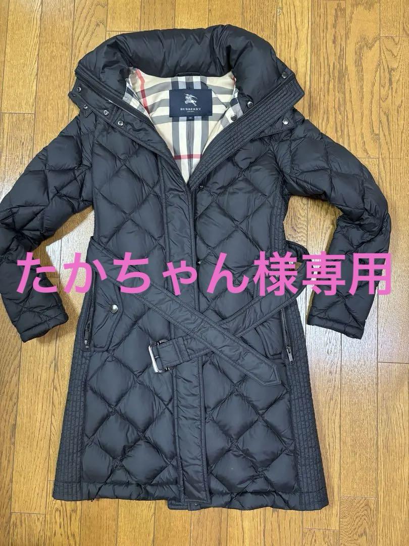 バーバリーレディース ダウンコート 38サイズ（バーバリー
