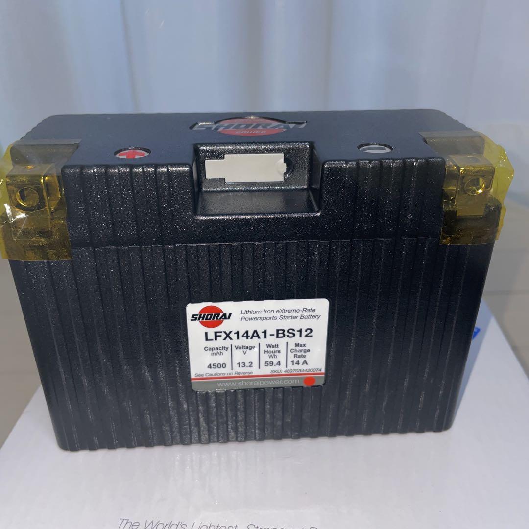 ショウライ SHORAI LFX14A1-BS12 バッテリー本体 未使用（SHORAI
