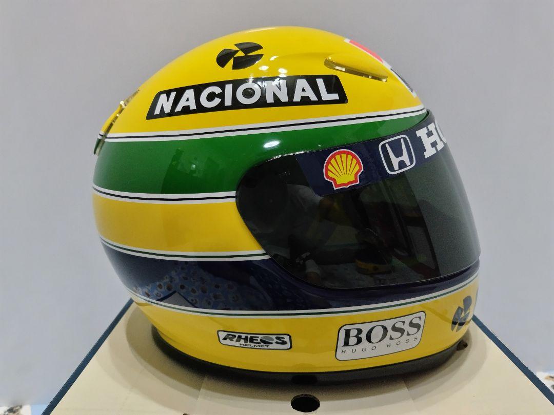 SHOEI フルフェイス アイルトン・セナカラー　Lサイズ SHOEI アイルトン・セナカラー Lサイズ （SHOEI ショウエイ X