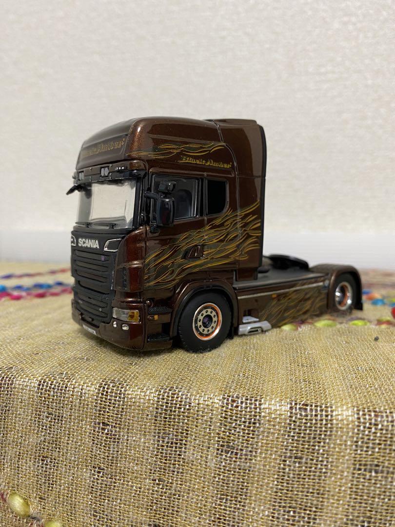 スカニア R 730 ミニカー 1/50元箱有り‼️（NZG LX10190022 1/18