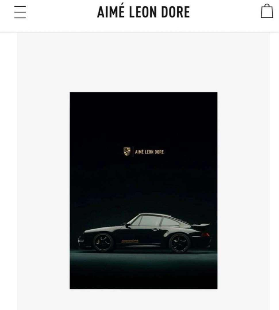 即完売 aime leon dore × Porsche ポルシェ ポスター f27332f3dc0d44c370755287a61931