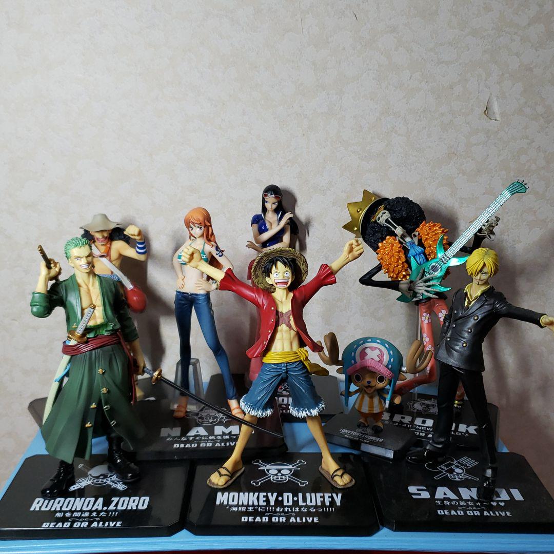 ワンピース フィギュアーツZERO 麦わらの一味セット　500個限定台座付き 4573102664990.jpg
