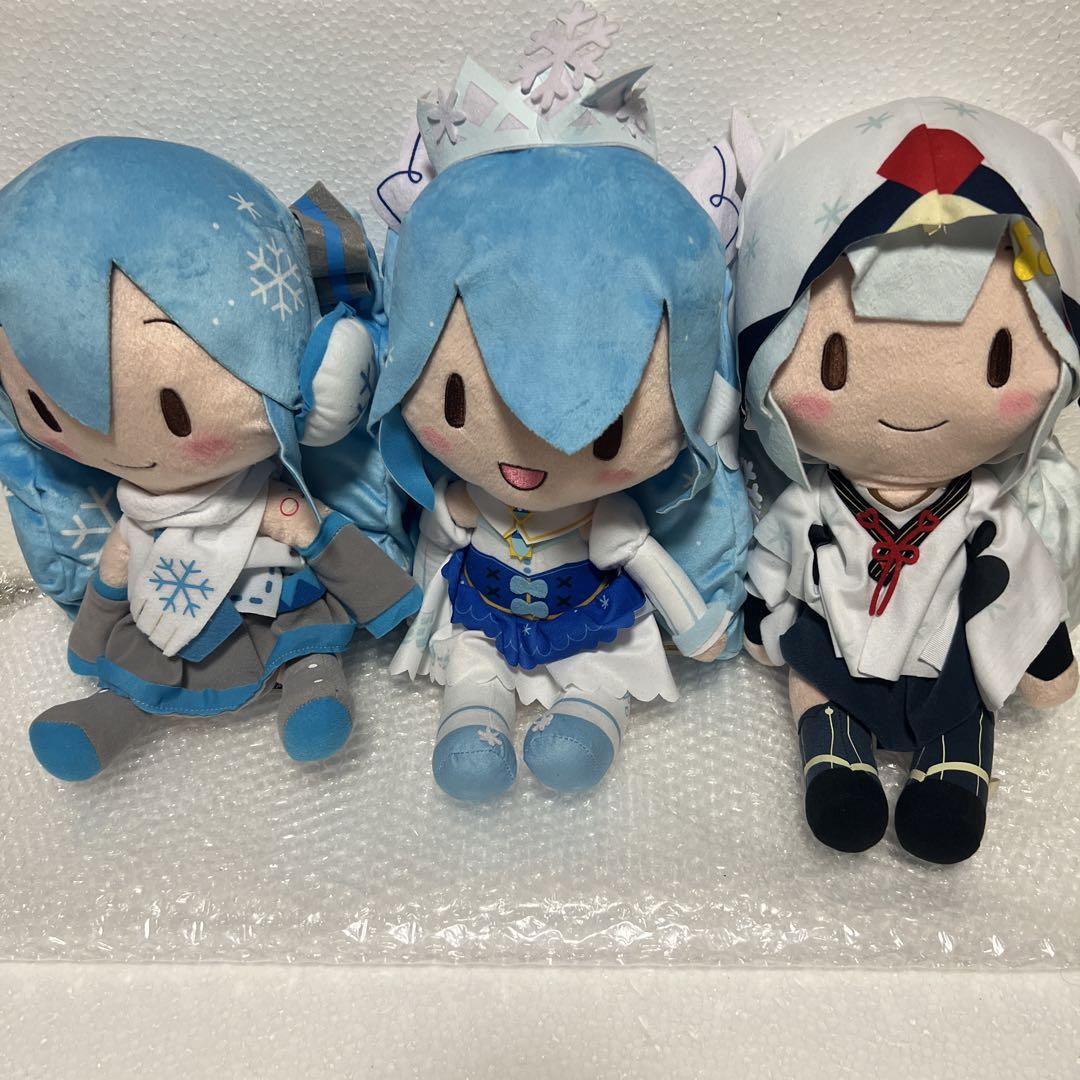 雪ミク 初音ミク スペシャルふわふわぬいぐるみsnow MIKU 6体セット Amazon.co.jp: 初音ミクシリーズ スペシャルふわふわぬいぐるみ