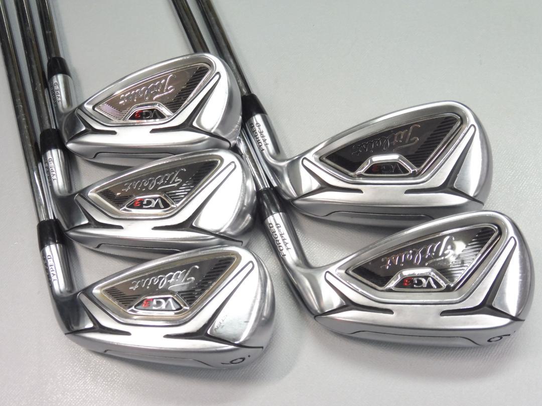 タイトリスト VG3 type-D 5本 NS PRO ZELOS8S（VG3 IRONS