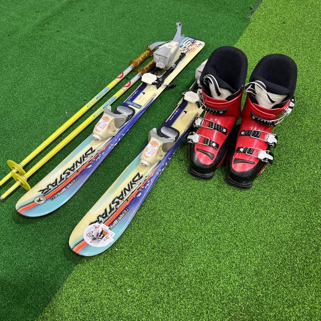 ジュニアスキーセット 中古 KAZAMA ジュニアスキー 140cm セット - メルカリ