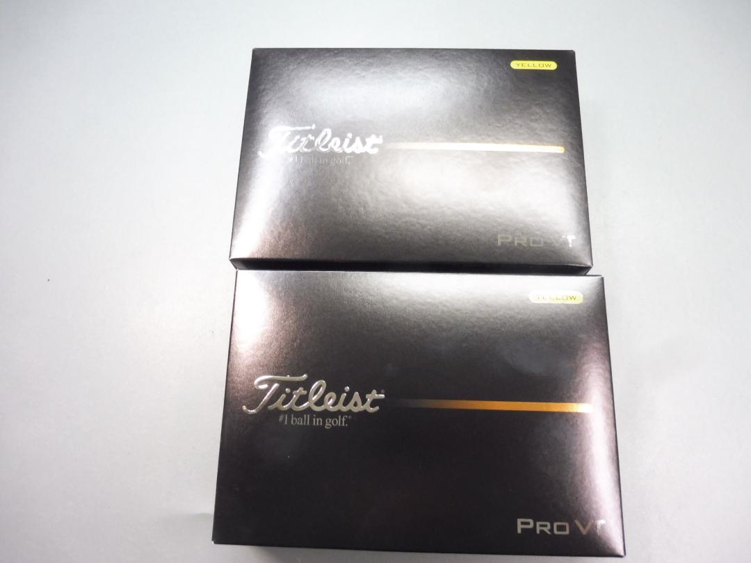 タイトリスト　PRO　V1　現行 イエロー　2ダース　未使用品 タイトリスト PRO V1 現行 イエロー 2ダース 未使用品（楽天市場
