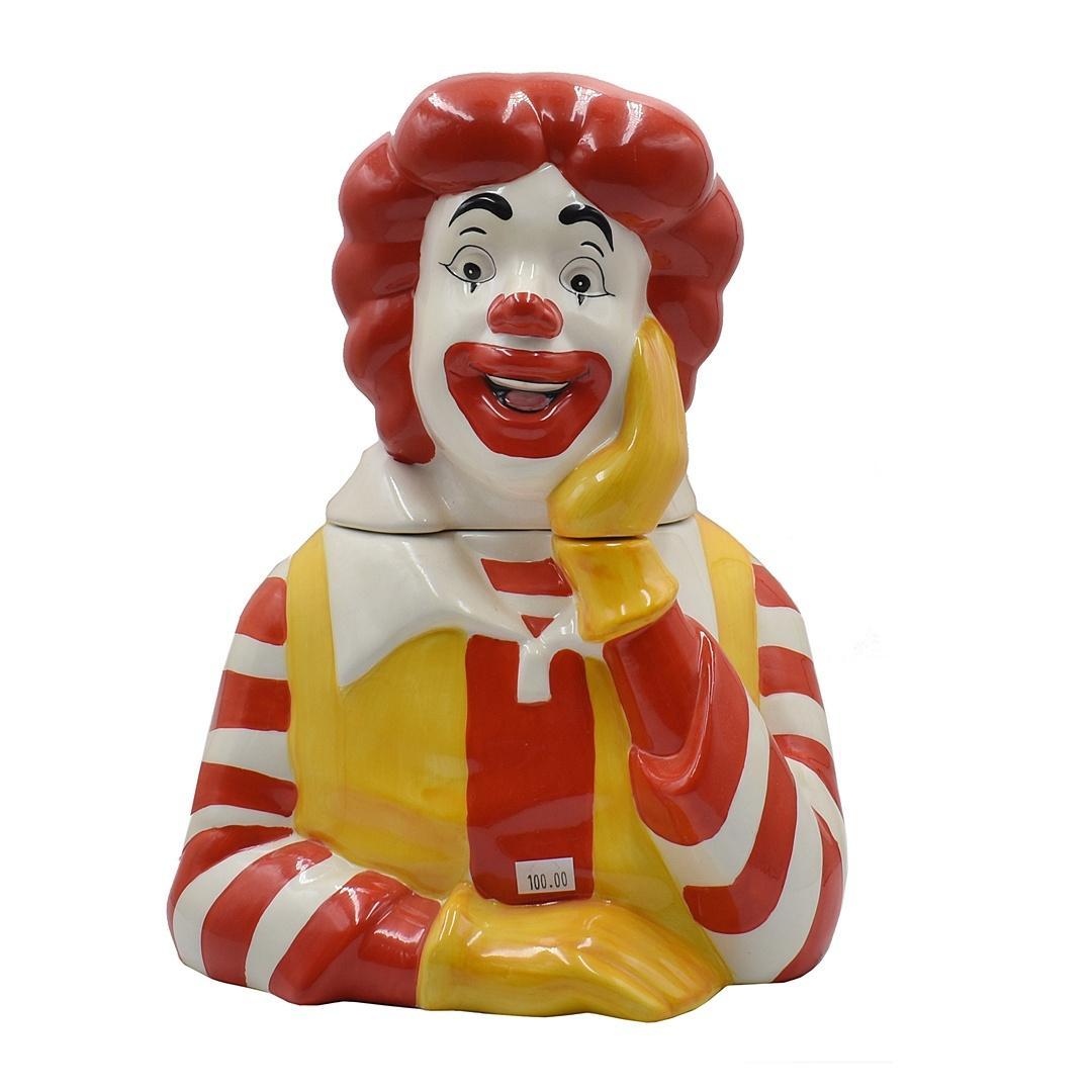 マクドナルド ロナルド クッキージャー 陶器 ドナルド マック