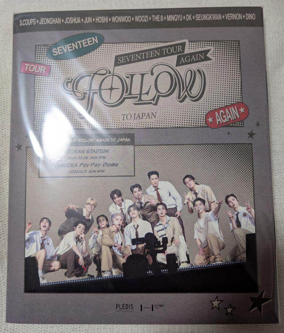 SEVENTEEN FOLLOW AGAIN JAPAN Blu-Ray（センスのいい お歳暮