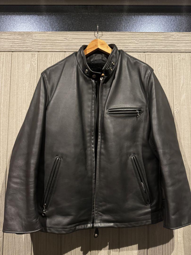 SCHOTT 641 シングルライダース 42 ライナー付き（Schott