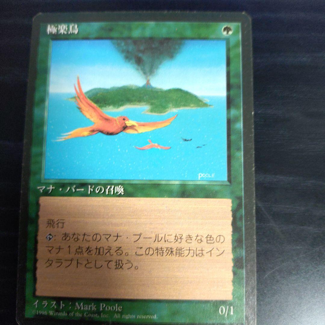 極楽鳥　四版黒枠 極楽鳥 四版黒枠 （MTG鳥クリーチャー収集ガイドNo4：《極楽鳥