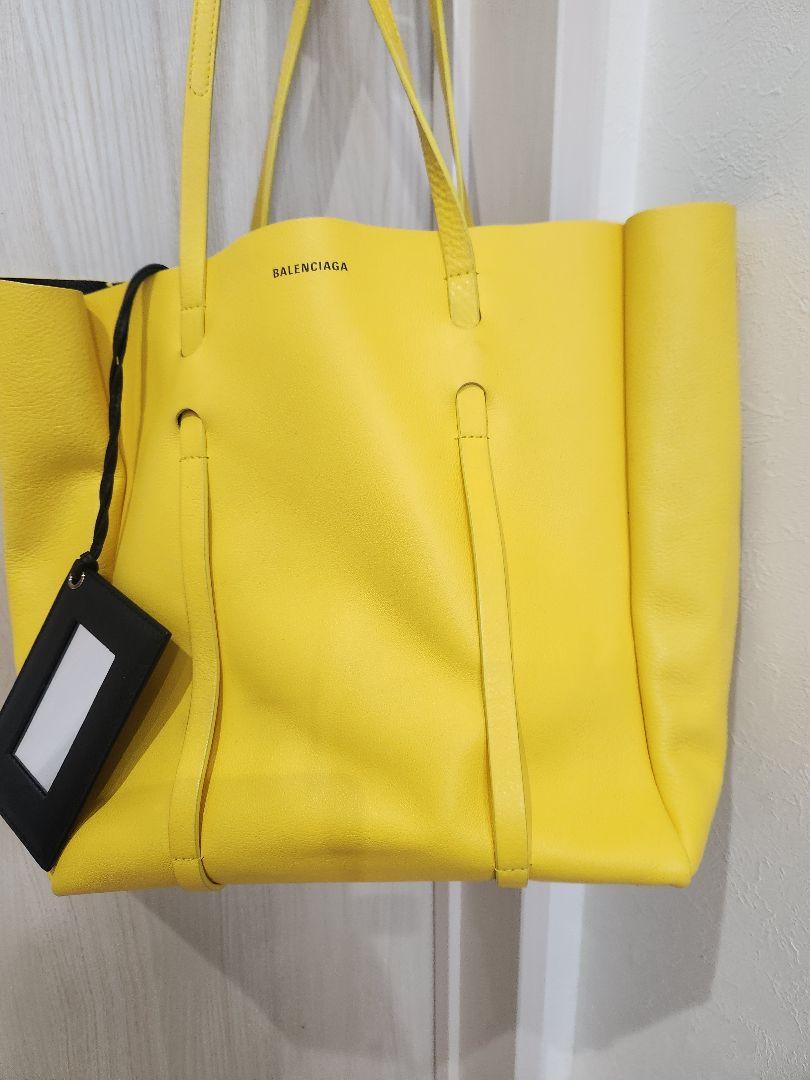 BALENCIAGA イエローレザートートバッグ （質屋の楠本商店